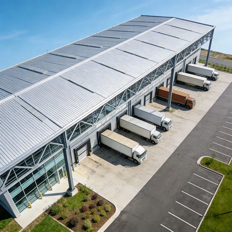 Steel Structure Logistics Depot factory